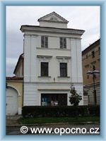 Opočno - House at town-square