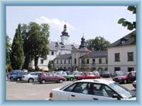 Town square in Letohrad