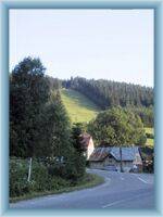 One of the ski slope in Zákoutí