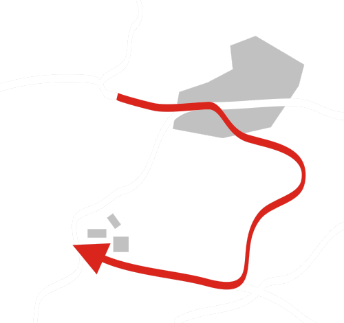 Cycling routes - Jizera Mountains Singltrek (One way trip)