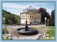 Marienbad - Geothe's town-square