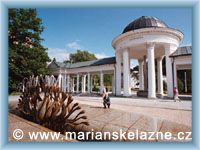 Marienbad - Colonnade of Rudolf´s spring