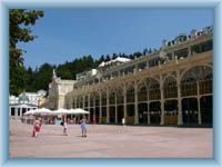 Mariánské Lázně  (Marienbad) - colonnade