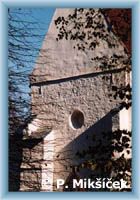 graveyard church by Krušné mountains