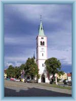 Church in Kašperské Hory