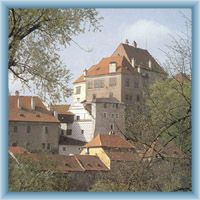 Upper castle in Český Krumlov