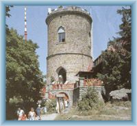 View-tower on the mountain Klěť