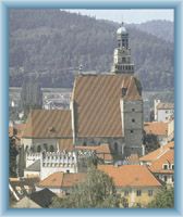 Church of St. Jakub in Prachatice