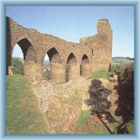 Ruin of castle Velhartice