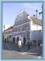 Town square in Sušice