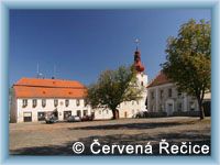 Červená Řečice - Town-square