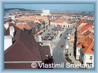 Moravské Budějovice - Town-square