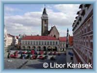 Slavonice - Town-square