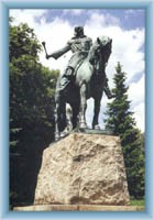 Statue of Jan Žižka by Přibyslav