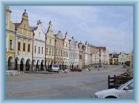 square in Telč